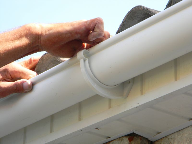 Gutter System on Home