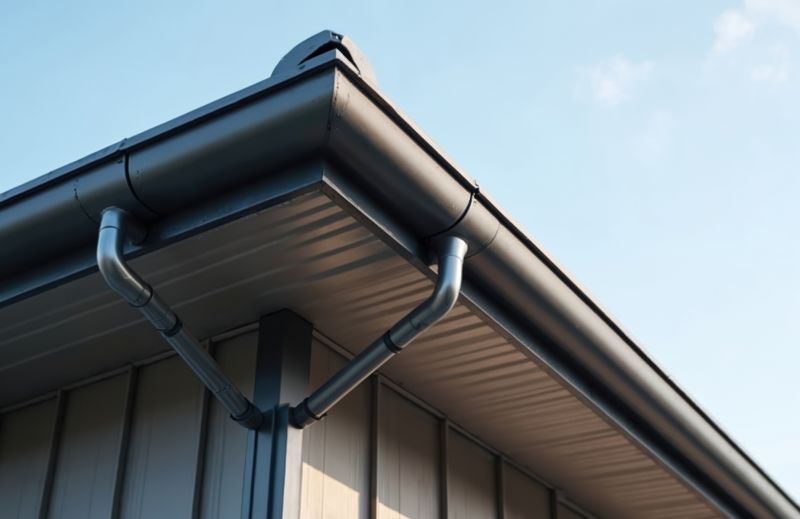 Steel Gutter Installation